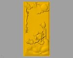  CAD浮雕装饰画3D模型