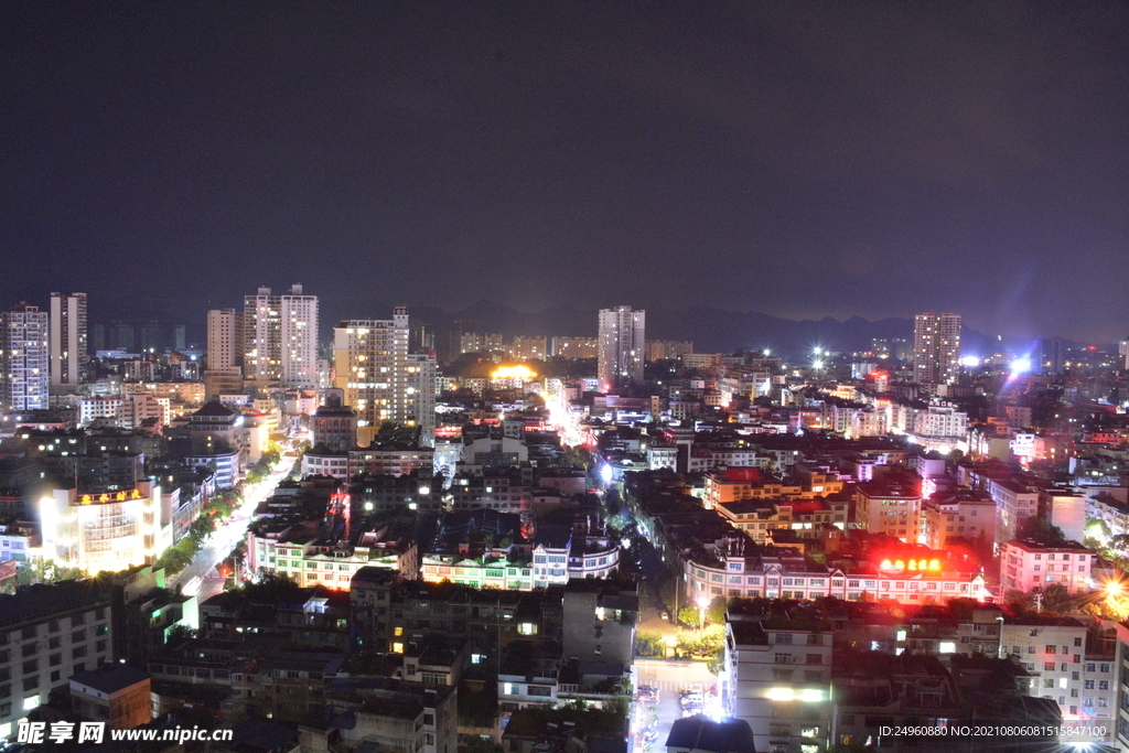 惠水夜景