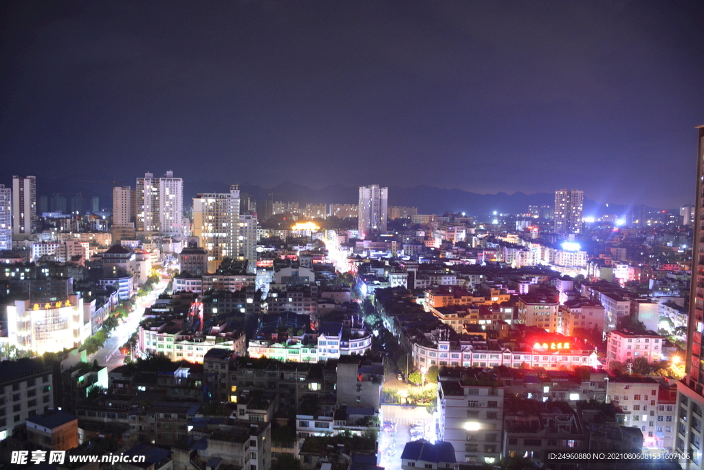 惠水夜景