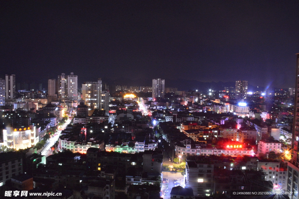 惠水夜景