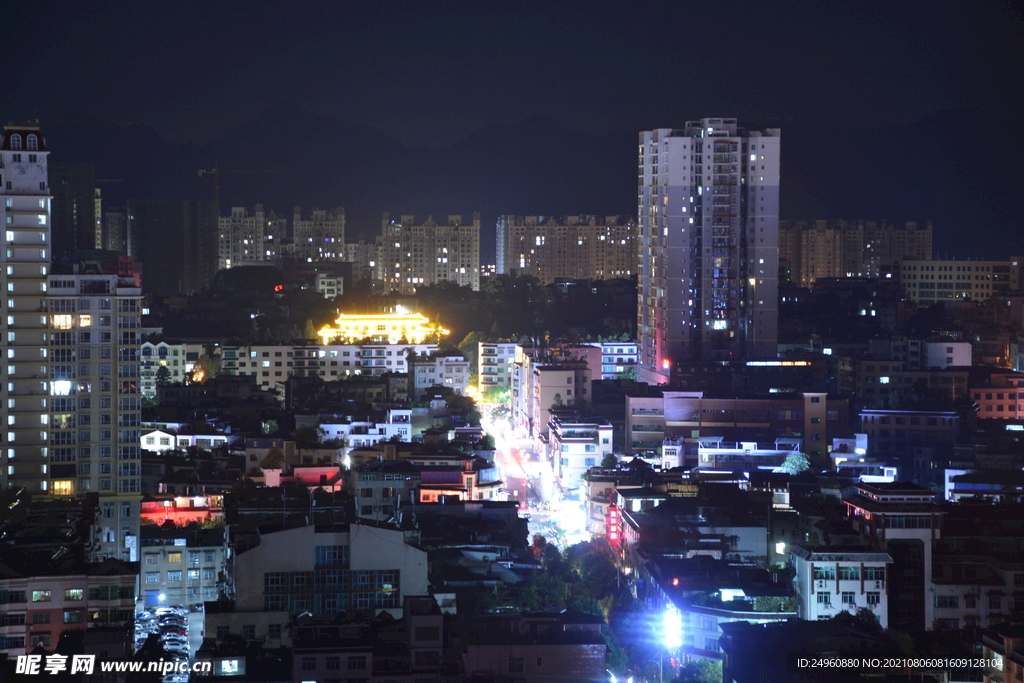 惠水夜景