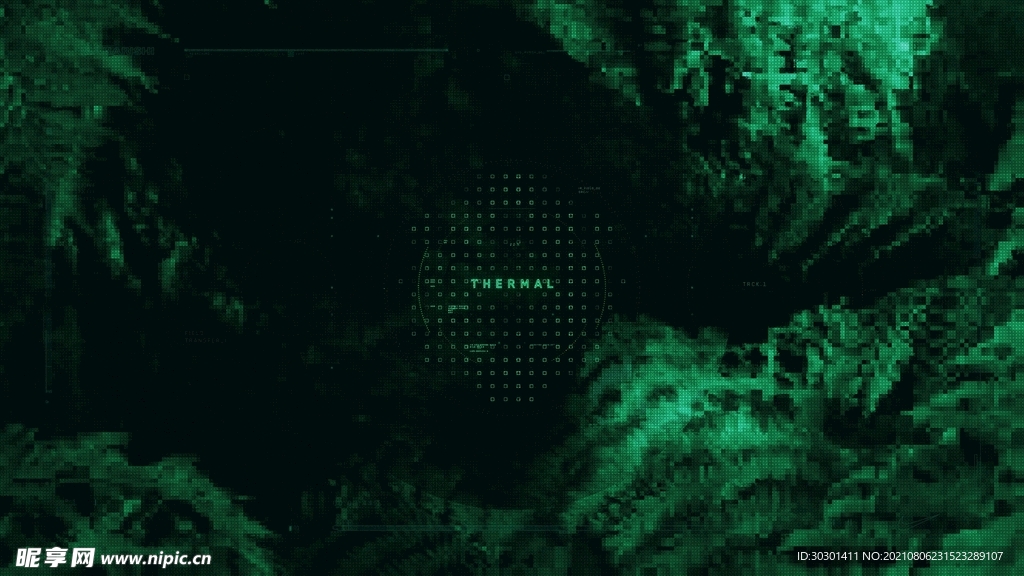 绿色植物游戏背景