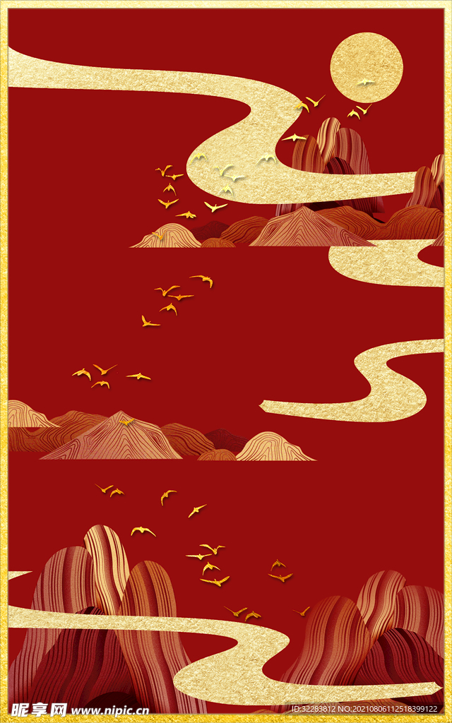 中式挂画