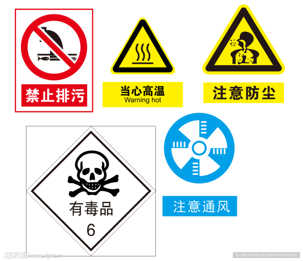 化学标识牌