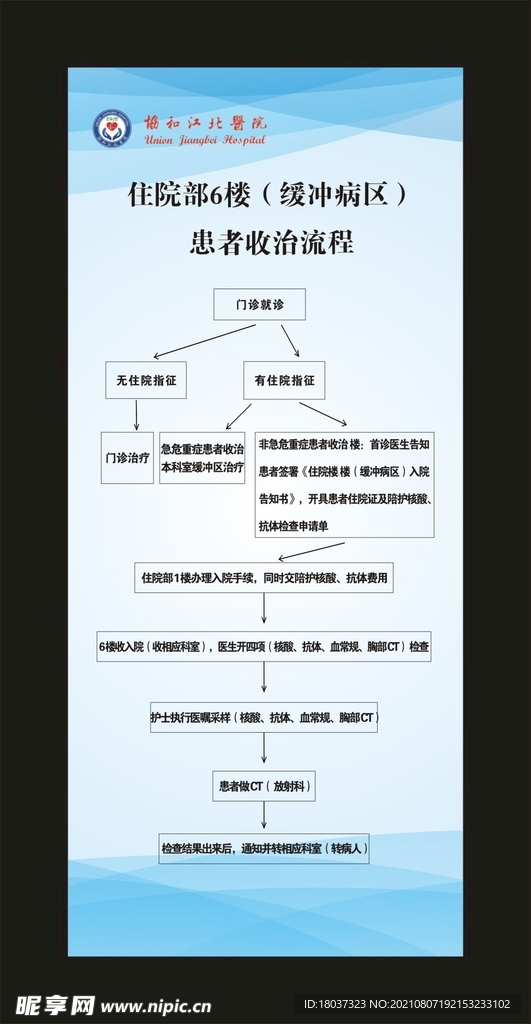 简约蓝色背景 宣传展架