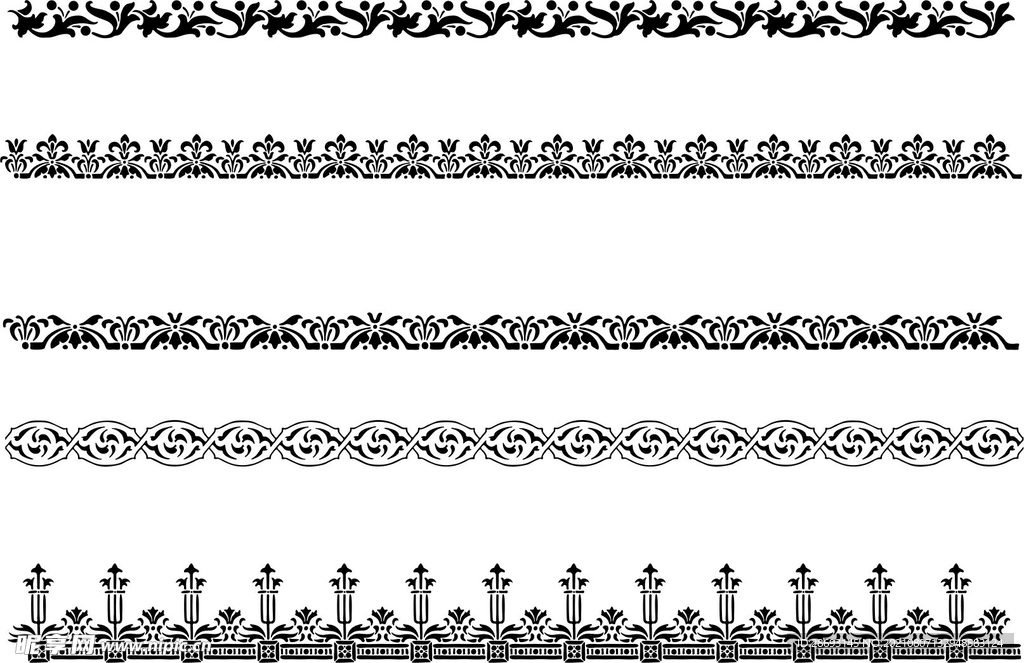 装饰边框花纹花边