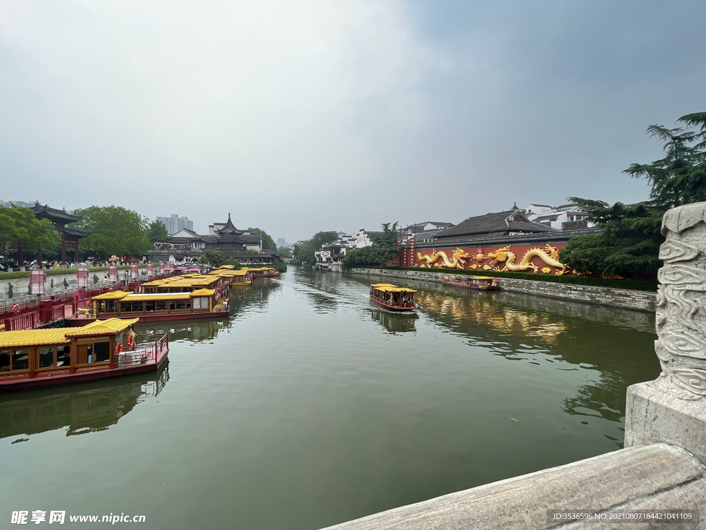 秦淮河美景 