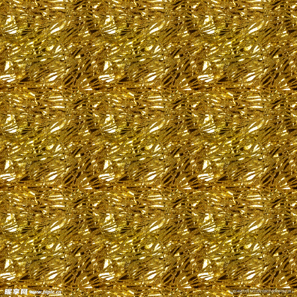 金箔黄金贴图 