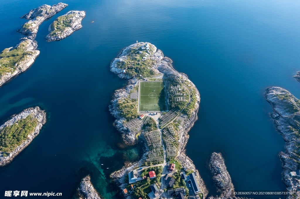 海岸鸟瞰图