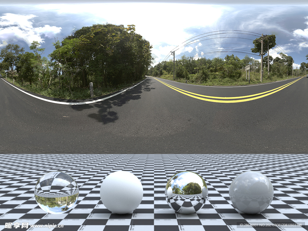 C4D户外环境贴图HDR贴图