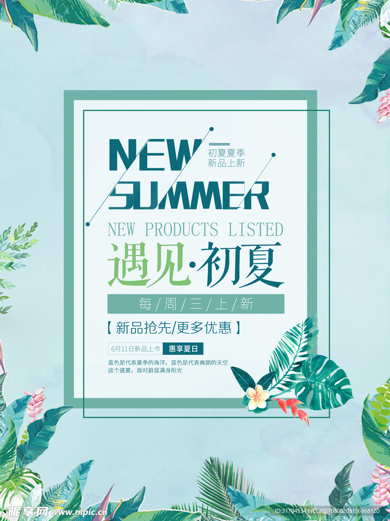 夏季上新