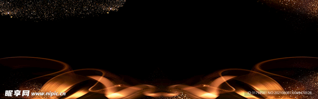 黑金展板