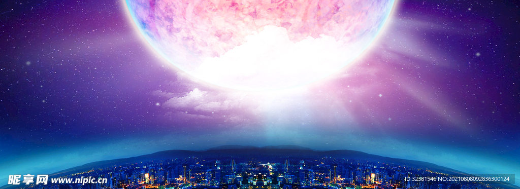 星球 光照