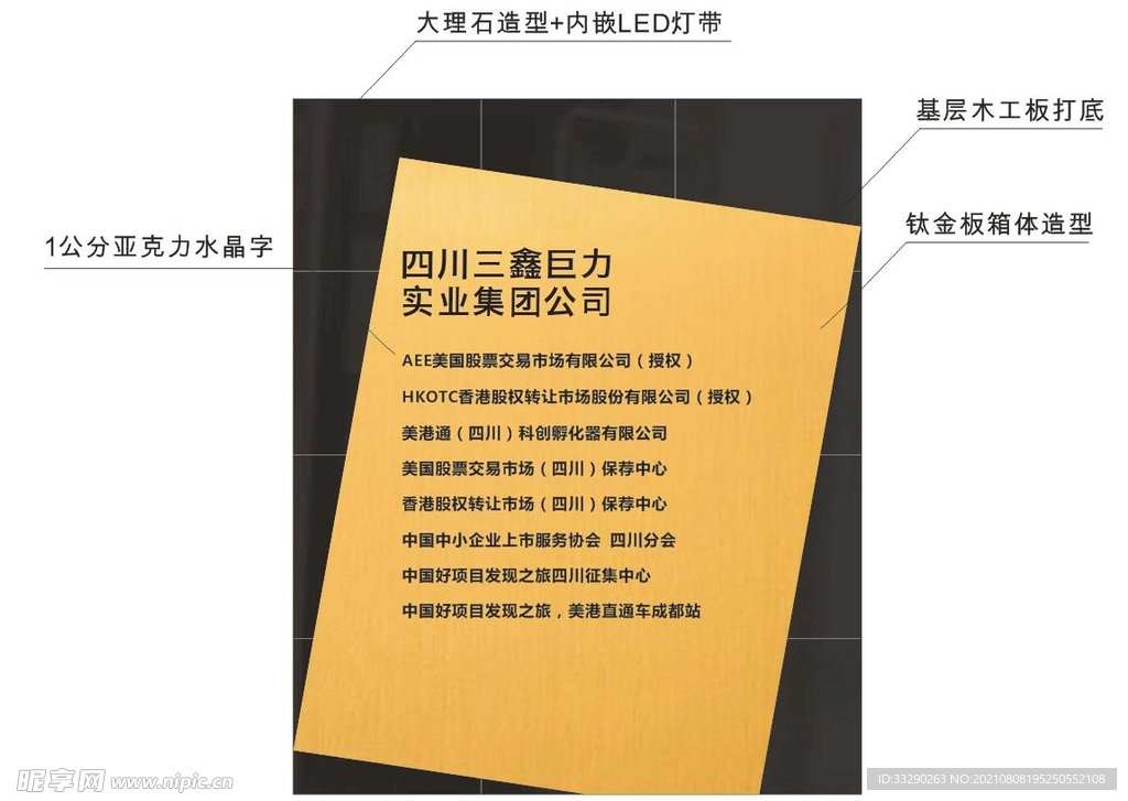 企业形象墙