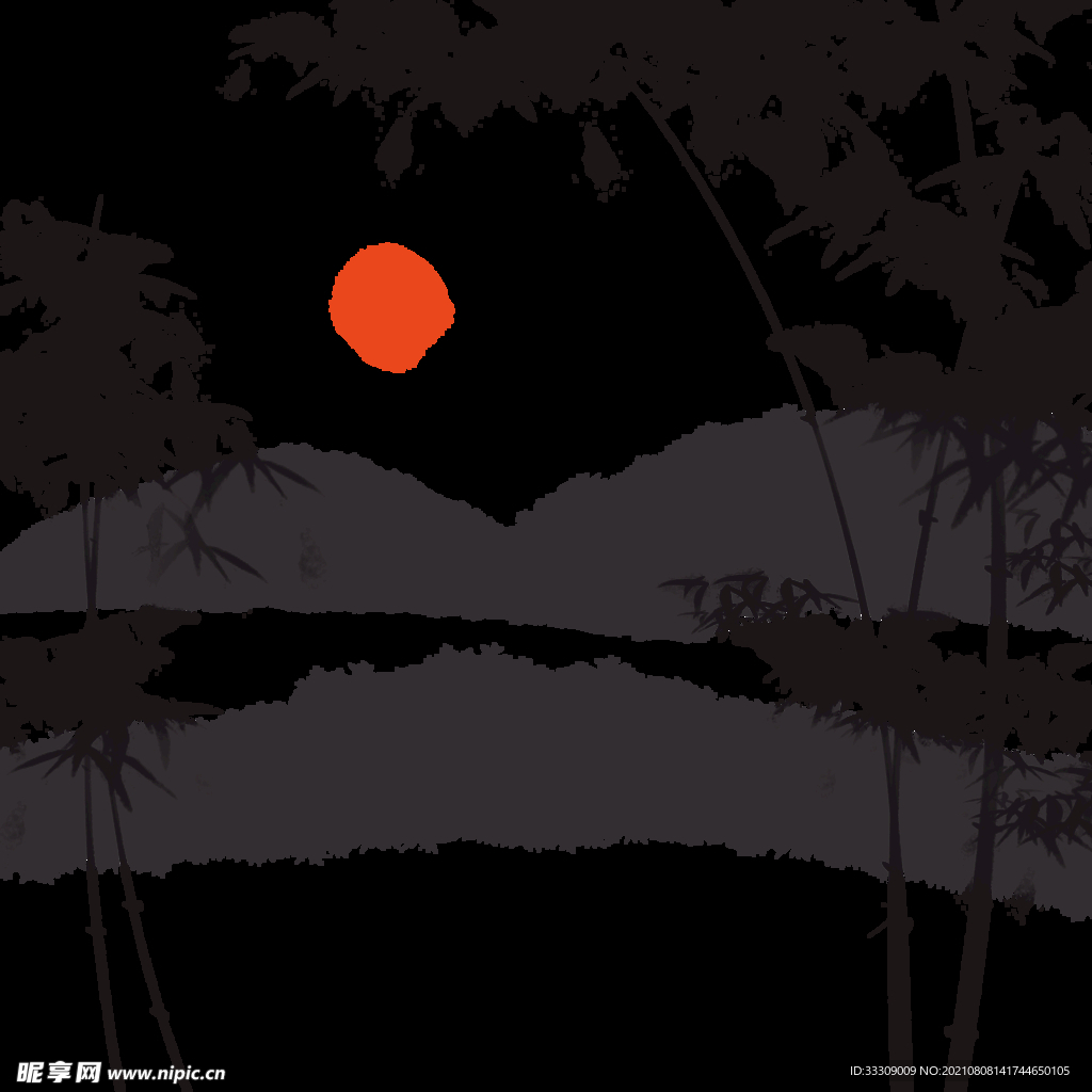 山水中国风
