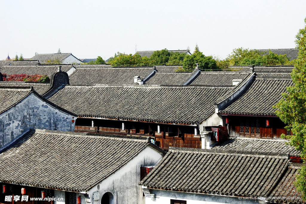 古镇建筑图片
