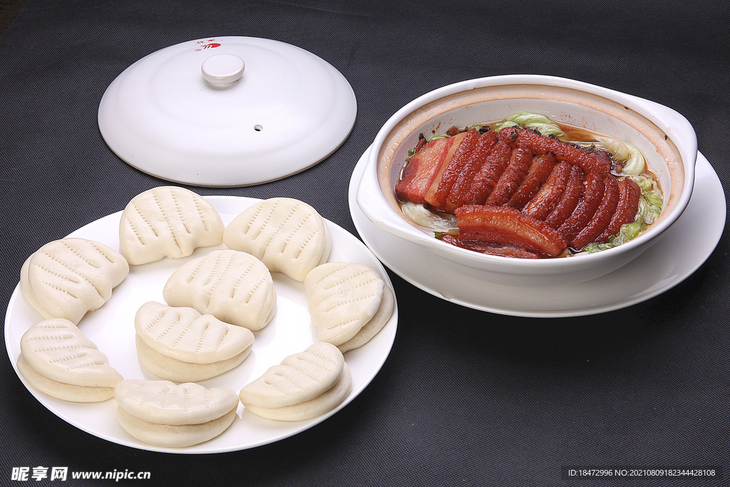 甜梅菜心扣肉