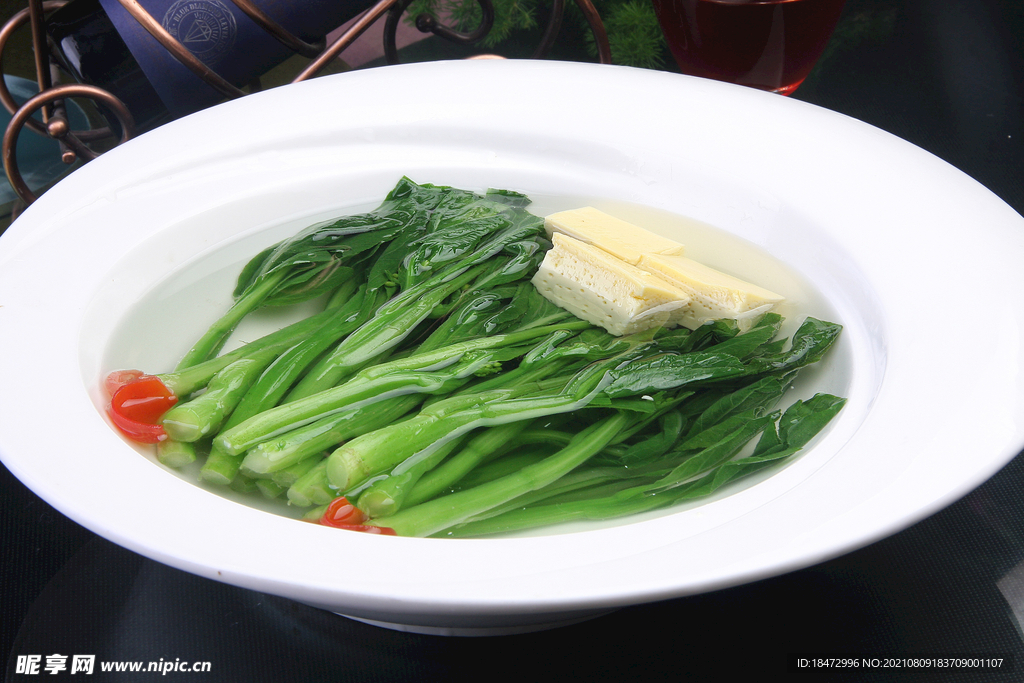 农家山泉煮广东菜心
