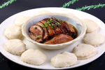 干豆角蒸土猪肉