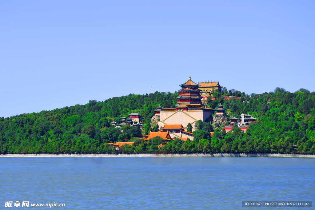 美丽的颐和园风景