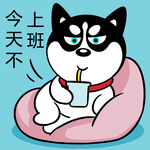 哈士奇工作          