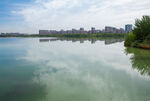 阅海湾水上公园 公园湖景