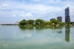 阅海湾水上公园 公园湖景