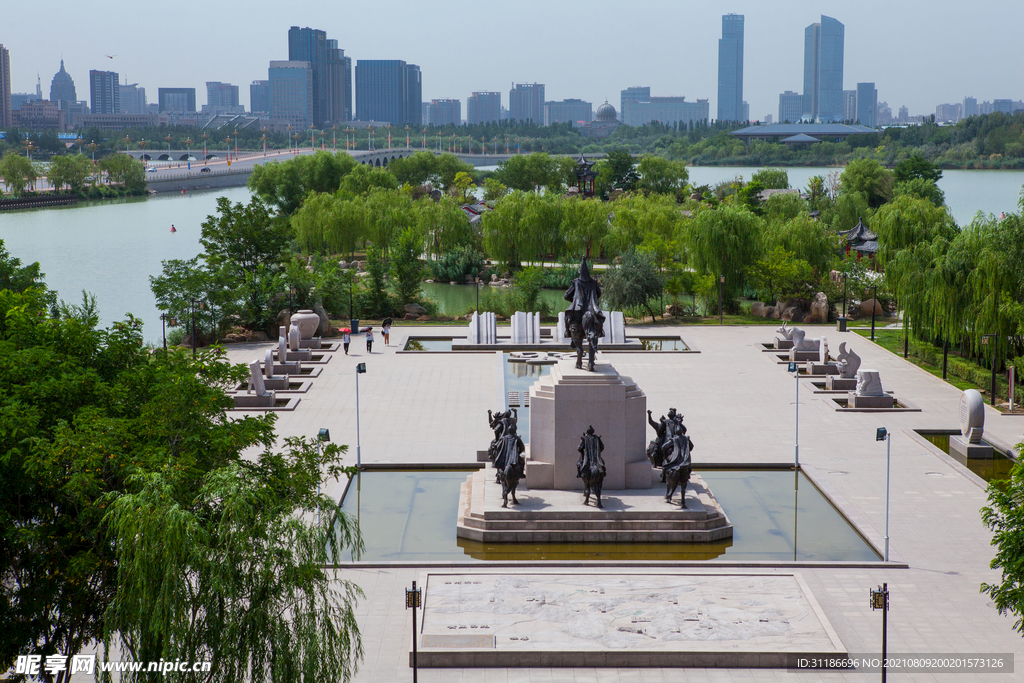 阅海湾水上公园 西夏文化园