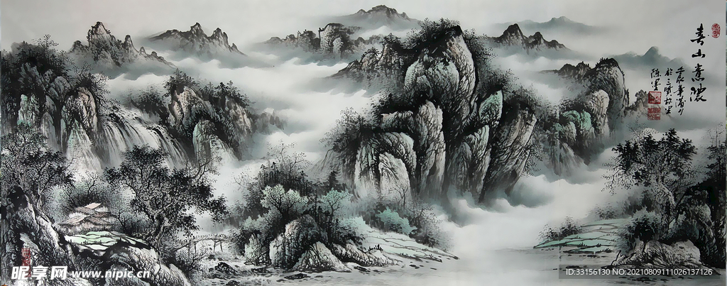 山水画