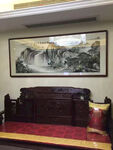 客厅山水画 