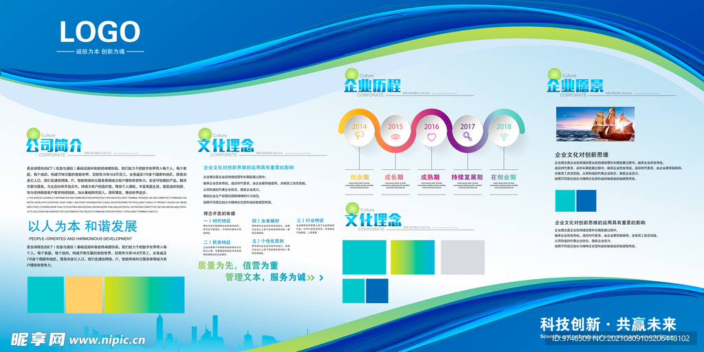 企业文化墙 