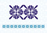  矢量花边 底纹