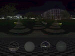C4D城市夜景贴图HDR贴图
