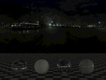 C4D城市夜景贴图HDR贴图