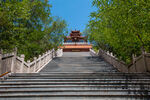 白塔山公园 黄河第一阁