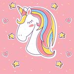 卡通独角兽