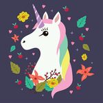 卡通独角兽