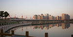 现代繁华城市楼宇