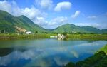 湖光山色