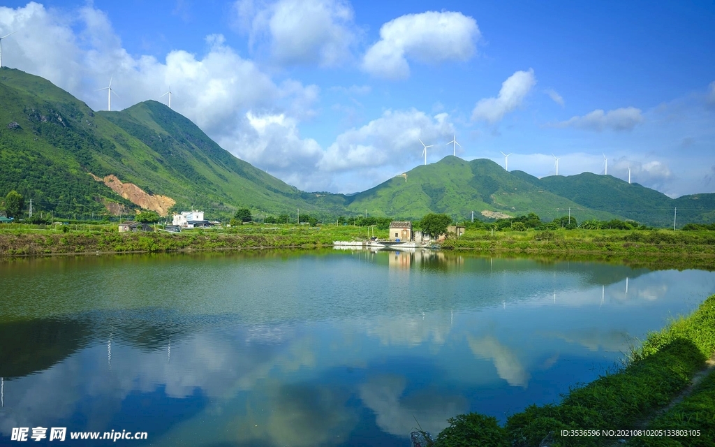 湖光山色