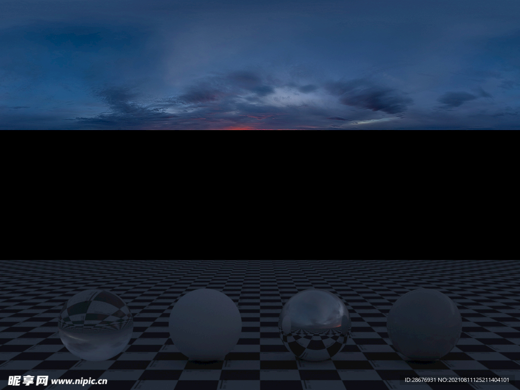 C4D天空贴图HDR贴图