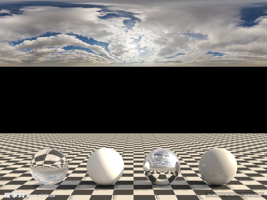 C4D天空贴图HDR贴图