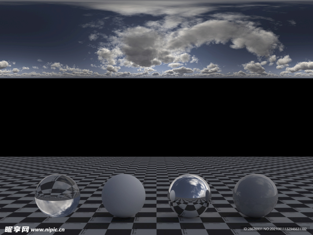 C4D天空贴图HDR贴图