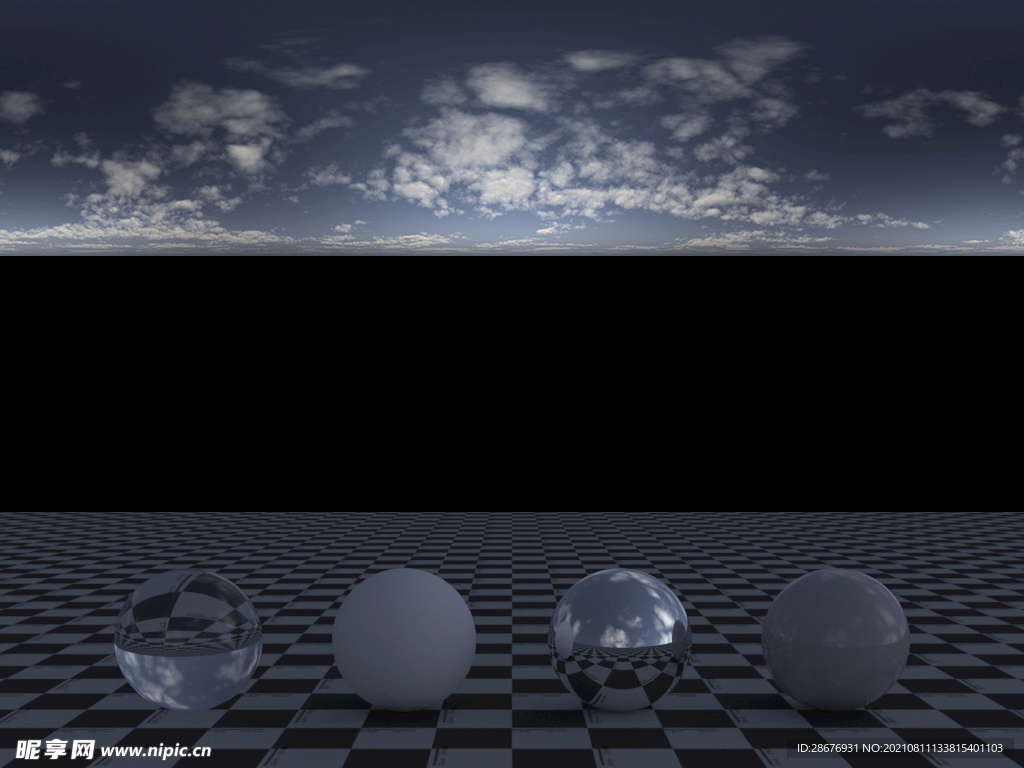 C4D天空贴图HDR贴图