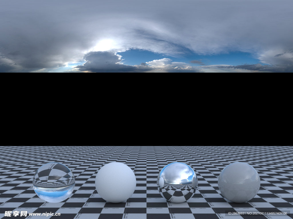 C4D天空贴图HDR贴图