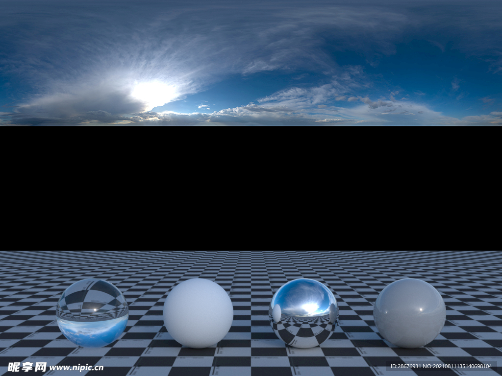 C4D天空贴图HDR贴图