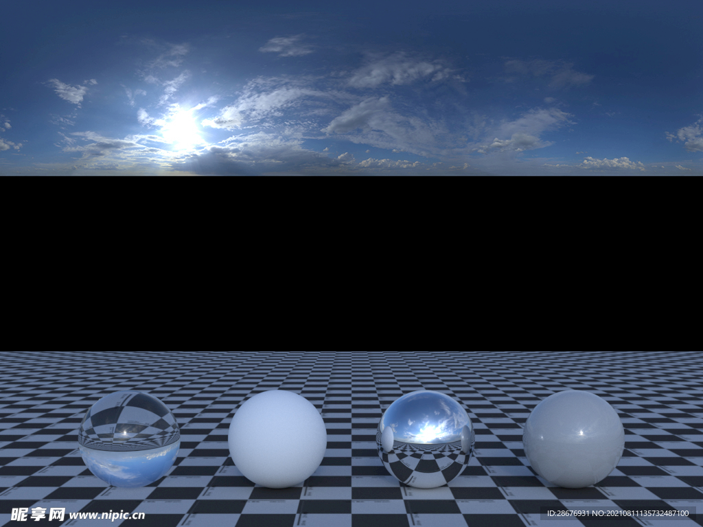 C4D天空贴图HDR贴图