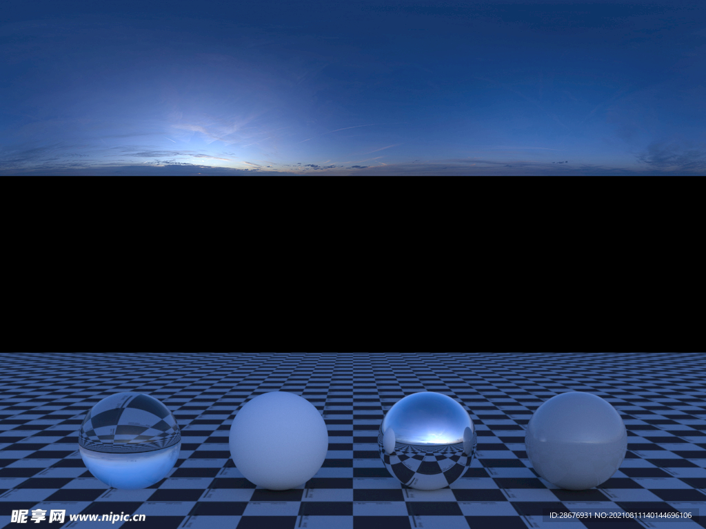 C4D天空贴图HDR贴图
