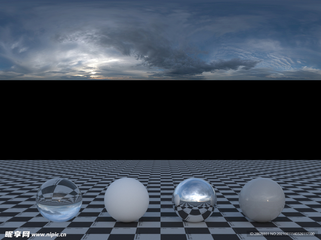 C4D天空贴图HDR贴图