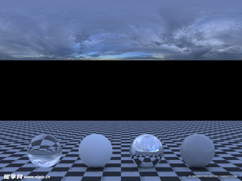 C4D天空贴图HDR贴图